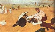 Edgar Degas At the Beach_z oil painting